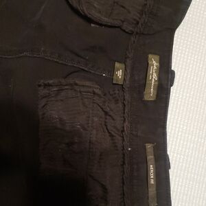 Eddie Bouer Mercer Fit Black Bootcut Pants